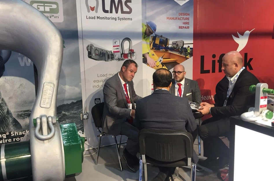 Liftek ADIPEC 2018 exhibition stand Abu Dhabi