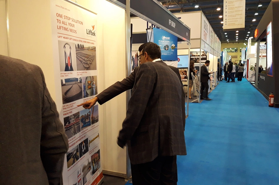 Liftek product display EGYPS 2017