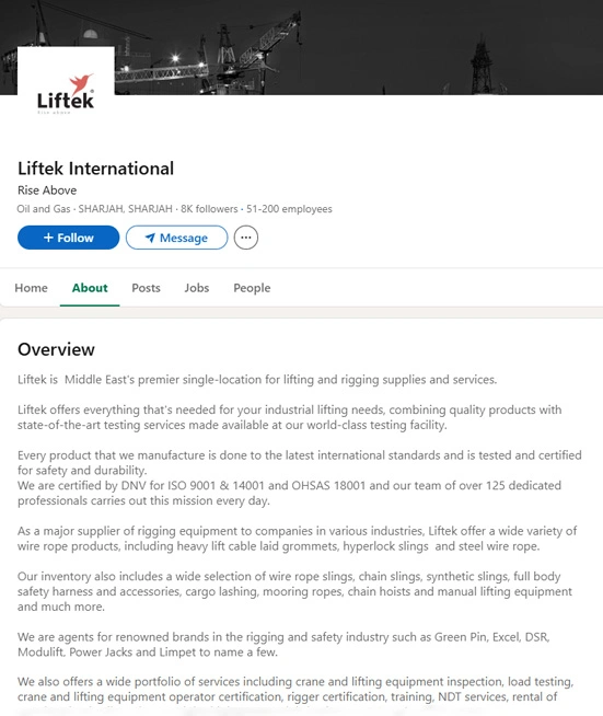 Modular spreader beam - Liftek