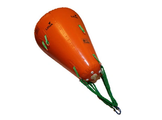Fully enclosed subsea airlift bags