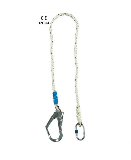 Basic rope lanyard with snap hook and connector