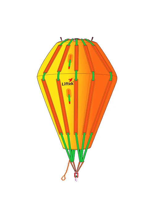 Parachute subsea airlift bags uae ready for deployment