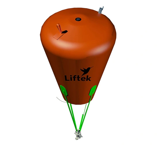 Parachute subsea airlift bag uae for underwater lifting