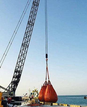 150MT load test of crawler crane UAE