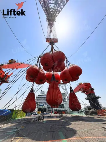 Safe and reliable 1760MT load testing with liftek rigging solutions