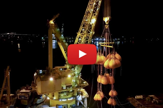 2420MT load test UAE with Liftek equipment