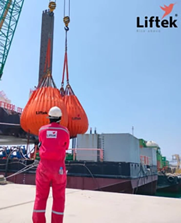 275 tonne crane load test liftek inspection team
