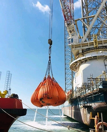 330MT load test UAE using waterbags