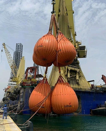 600MT load test UAE Liftek team