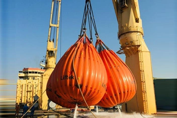 Heavy load test using Liftek waterbags UAE
