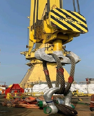 Liftek crane load test UAE