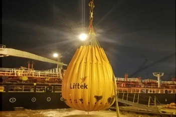 Load test using Liftek waterbags UAE