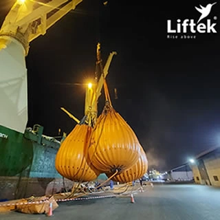 Waterbag load test uae liftek team
