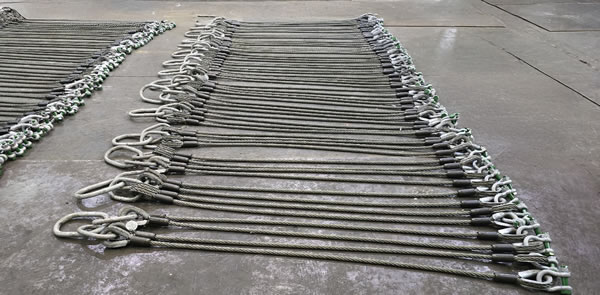 wire rope lifting application